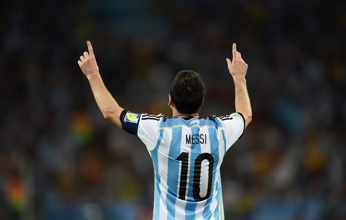 Lionel Messi from World Cup 2014