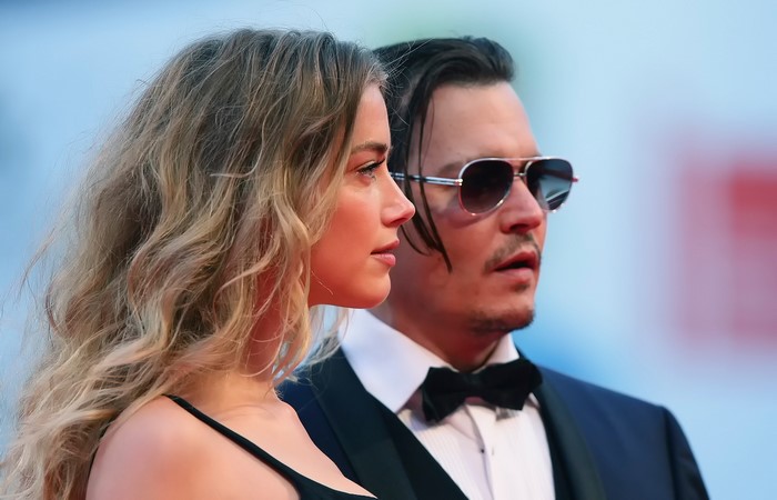 Amber Heard and Johnny Depp