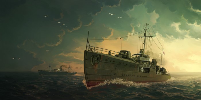 4K Ships at Sea