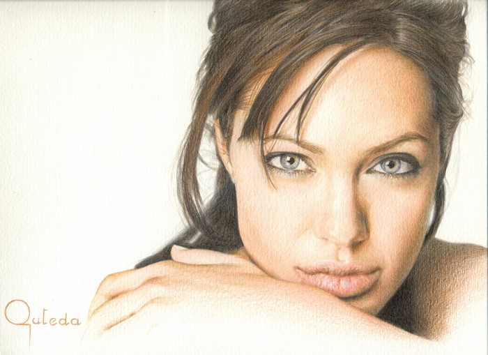 Angelina Jolie portrait