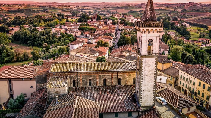 Church of Santa Croce in Vinci, Tuscany, Italy