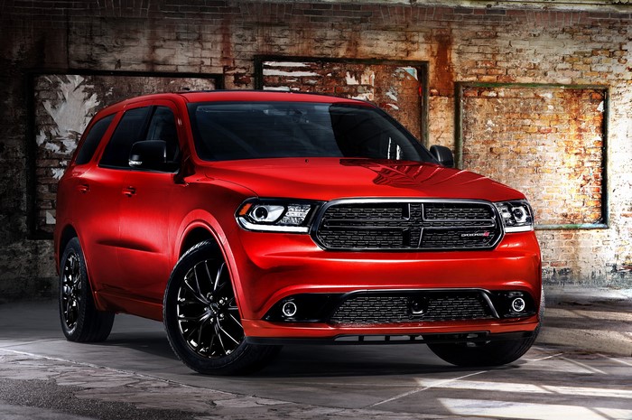 Red Dodge Durango SUV