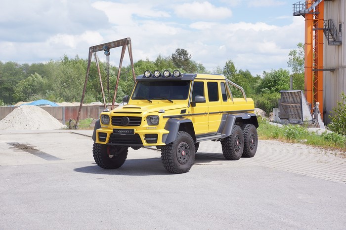 4K 2015 Mansory G 63 AMG 6x6 W463 Mercedes-Benz