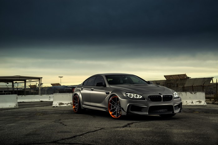 Matte Grey BMW M6 Gran Coupe by JC Customs