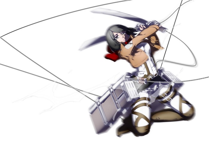Mikasa Ackerman from Attack on Titan