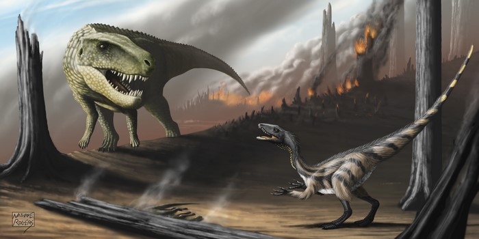 Dinosaurs in a Triassic Environment