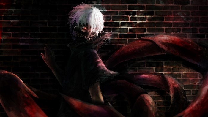 Ken Kaneki from Tokyo Ghoul with Kagune