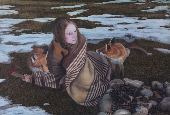 4K Christer Karlstad Eclipse with Foxes