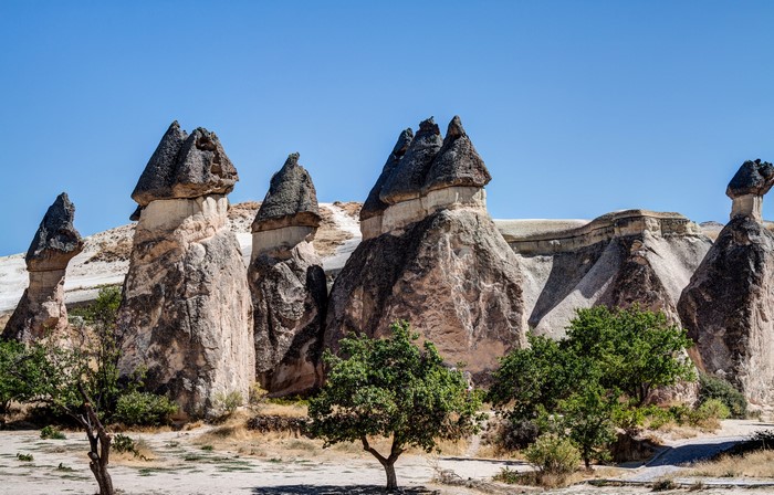 Fairy Chimneys in Cappadocia, Turkey