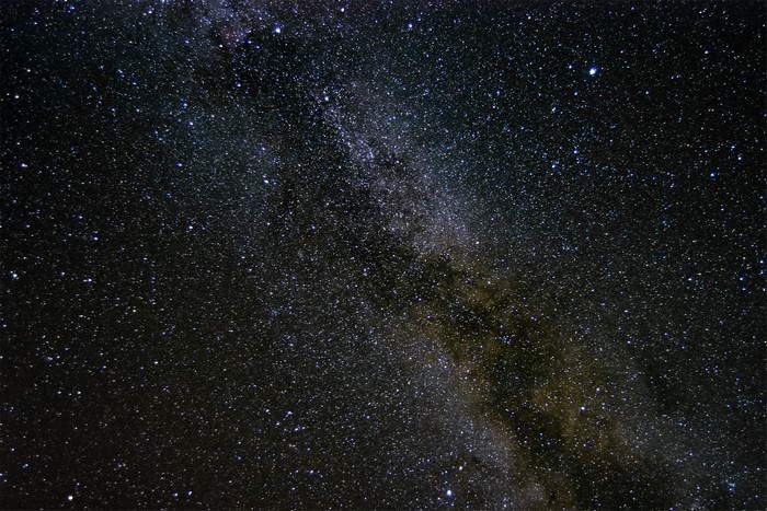 The Milky Way galaxy and countless stars