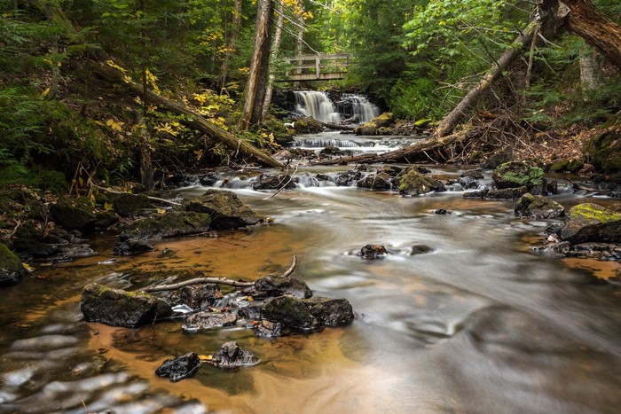 Chapel Falls Alger County Michigan USA