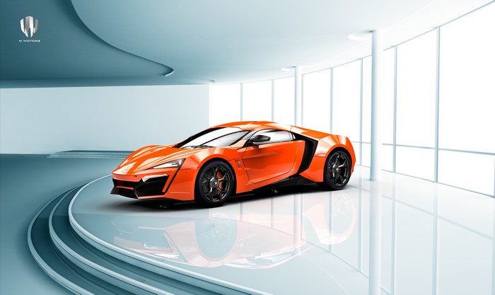 W-Motors Lykan HyperSport in Orange
