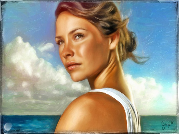 Evangeline Lilly as Kate Austen from Lost