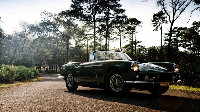 Green 1961 Ferrari Superamerica 400 SWB Cabriolet