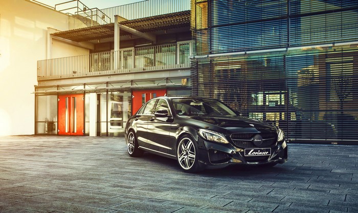 Black Lorinser Mercedes-Benz C-Class Sedan
