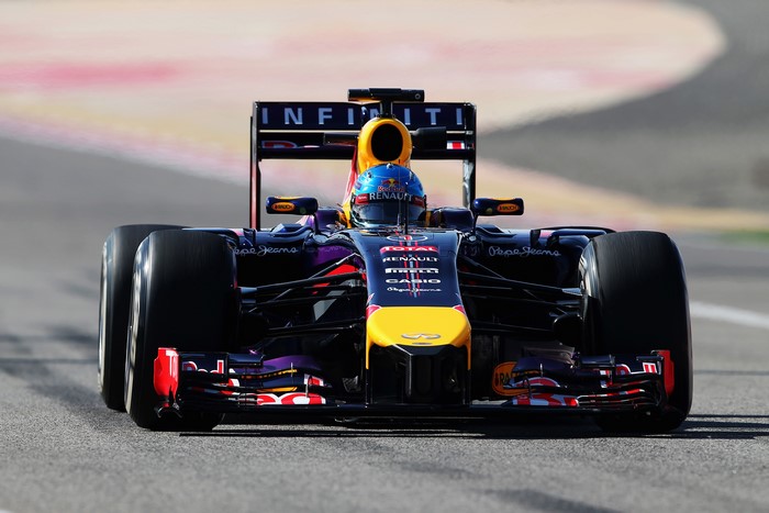 Red Bull Formula 1 Car Driven by Sebastian Vettel