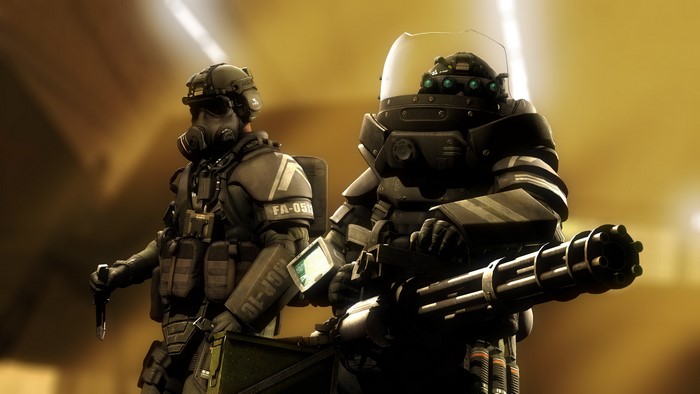 Juggernaut and Soldier from Call of Duty Ghosts