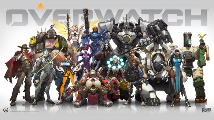 Overwatch characters lineup
