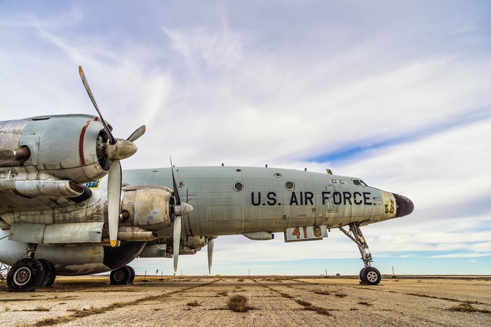 U.S. Air Force Airplane at Museum