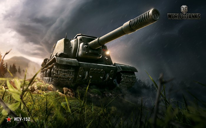 ISU-152 tank from World of Tanks
