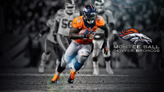Montee Ball Denver Broncos American Football Player