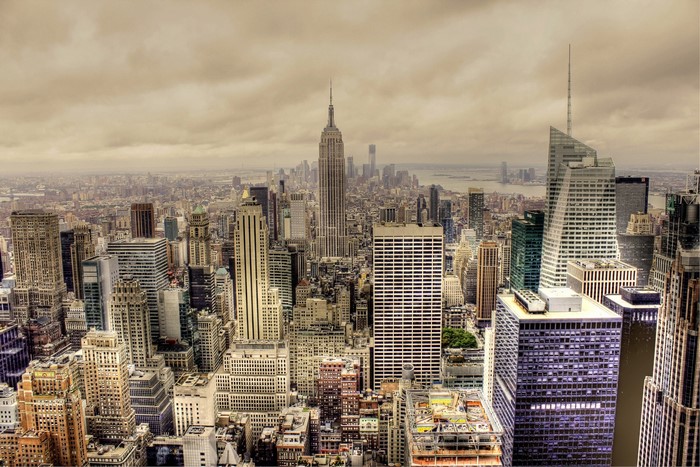 New York City Skyline with Empire State Building