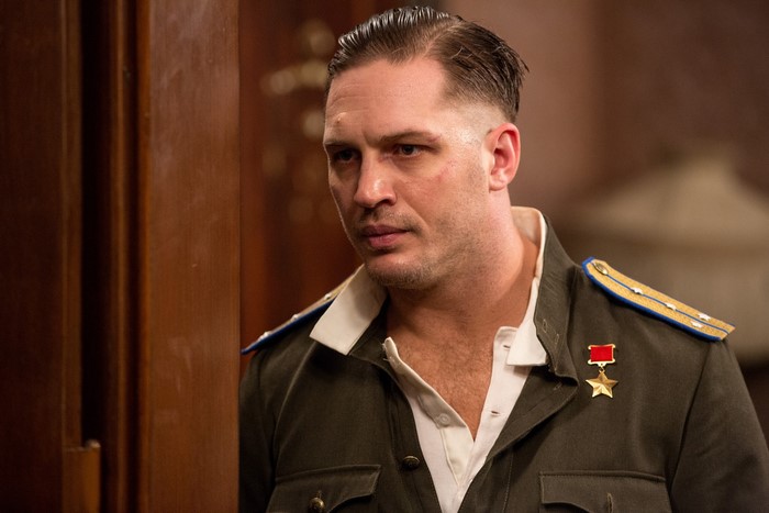 Tom Hardy as Leo Demidov in Child 44