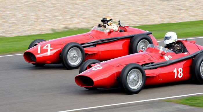 Maserati 250F Race Cars 14 and 18