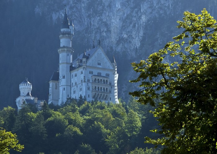 Neuschwanstein Castle in Bavaria, Germany