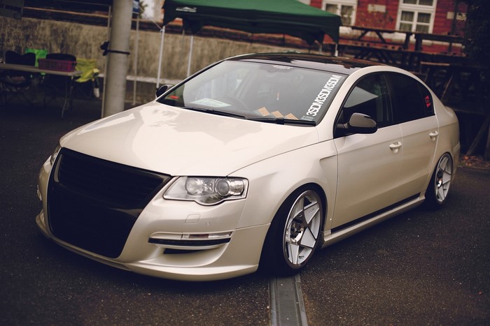 Modified Volkswagen Passat B6 sedan