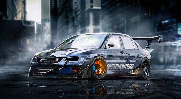 Mitsubishi Lancer Evolution 9 by YASIDdesign
