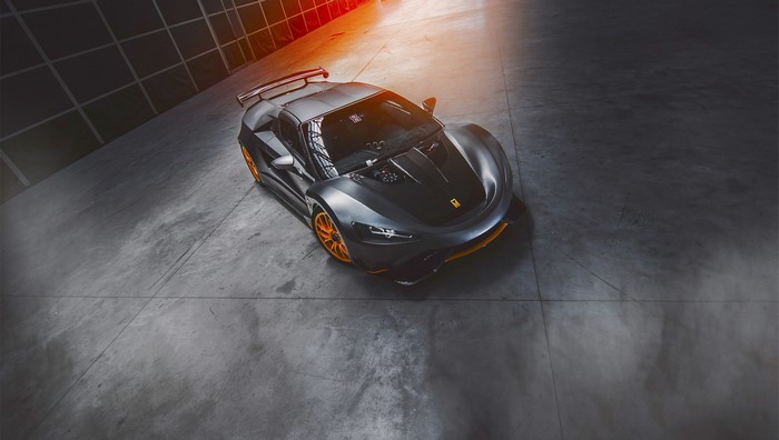 Tushek Renovatio T500 Supercar from above