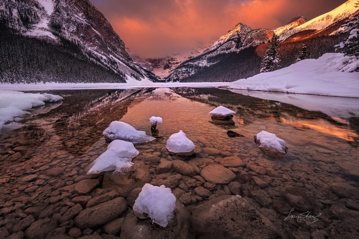 Lake Louise in Banff National Park, Alberta, Canada