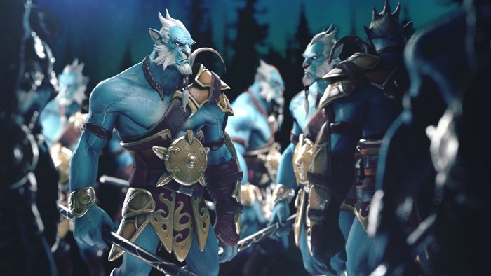 Phantom Lancer from DOTA 2 with warriors