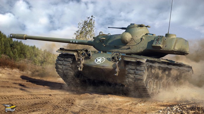 M48 Patton tank in World of Tanks
