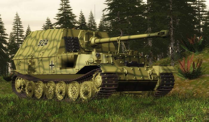 4K Elefant SPG in forest