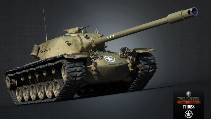 T110E5 Tank from World of Tanks
