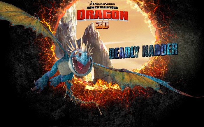 Deadly Nadder from DreamWorks How to Train Your Dragon 3D