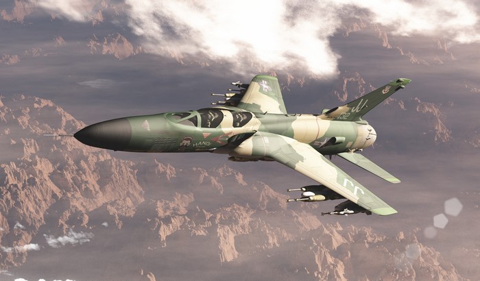 4K F-105 Thunderchief Fighter Airplane