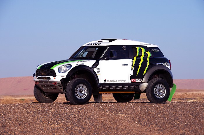 Mini Cooper Dakar X-raid Monster Energy