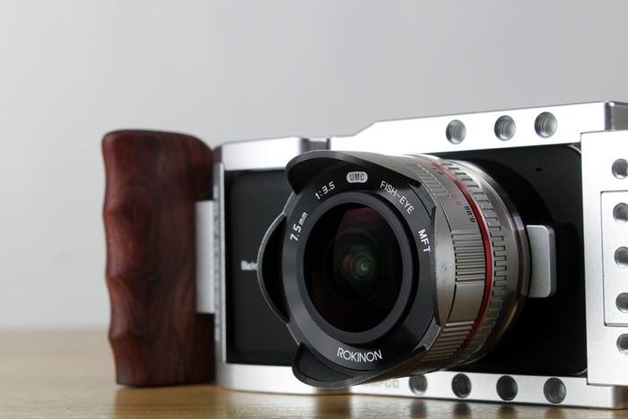 Blackmagic Pocket Cinema Camera with Rokinon Fisheye Lens