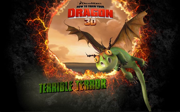 Terrible Terror from How to Train Your Dragon 3D