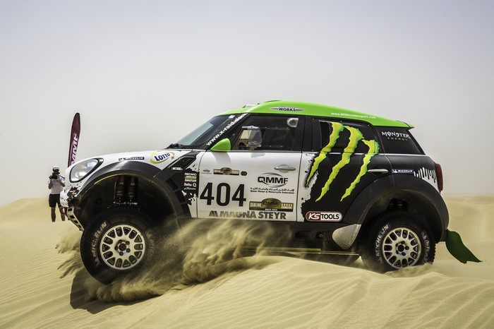 Mini Cooper Dakar Rally Car 404