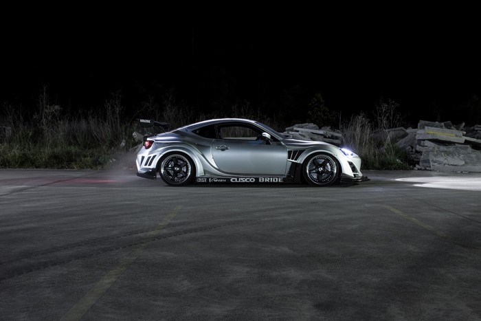 Toyota GT86 by Garage 88 Sydney at Night
