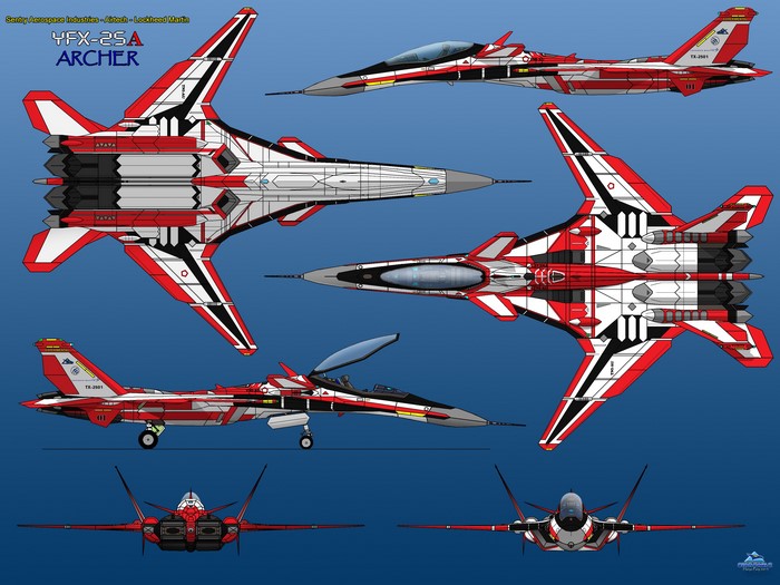 YFX-25A Archer Prototype Aircraft