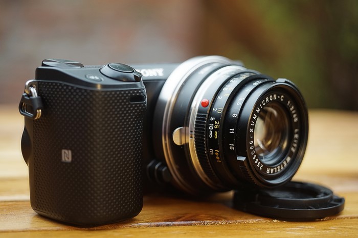 Sony Alpha Camera with Leitz Wetzlar Lens
