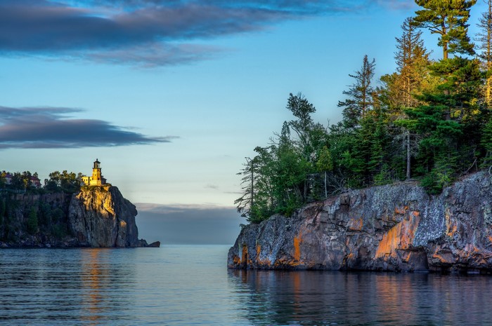 Split Rock Lighthouse on Lake Superior, Minnesota