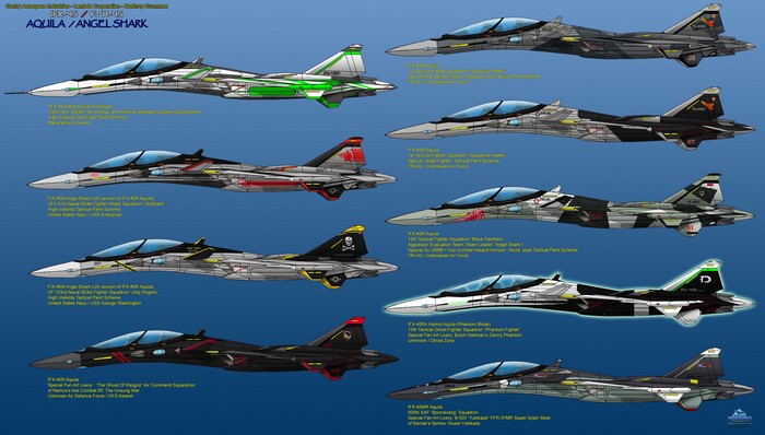 IFX-45R Aquila and IFX-45N Angel Shark Aircraft