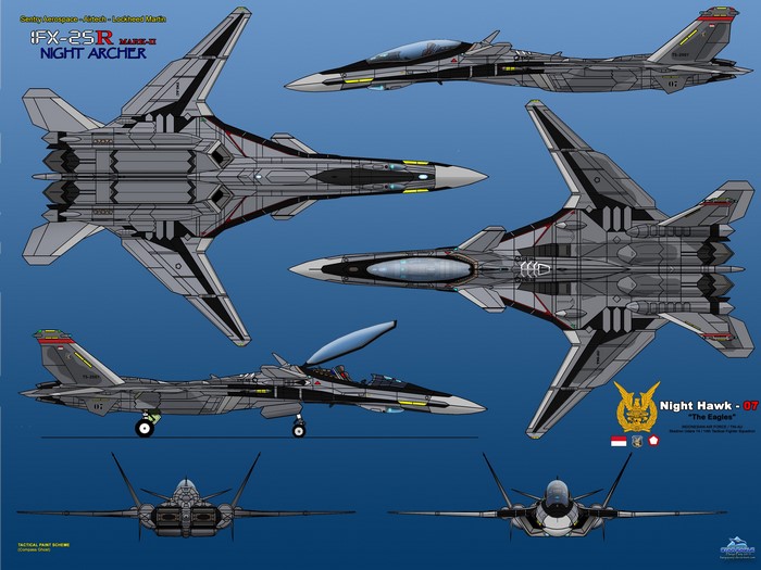 IFX-25R Mark II Night Archer Fighter Jet