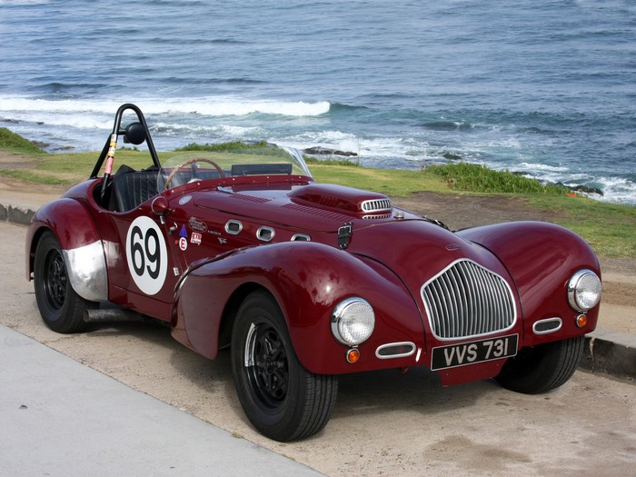 1952 Allard K2 Roadster Race Car by the Coast